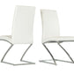 VIG Angora Modern White Dining Chair