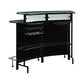 Keystone Modern Bar Unit / Black & Chrome Finish