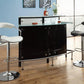 Keystone Modern Bar Unit / Black & Chrome Finish