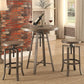 Bartlett 3 Pc Adjustable Height Bar Table Set