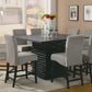 Stanton Dining Room Furniture by Coaster - Gray Chairs