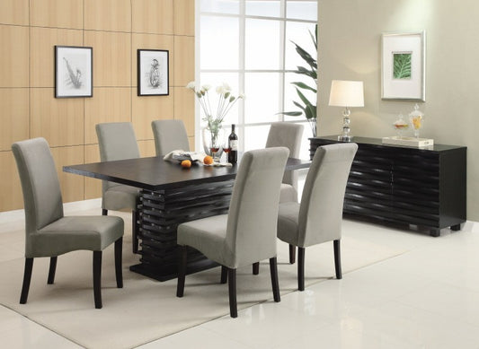Stanton 7 Pc Dining Set 102068 - Gray