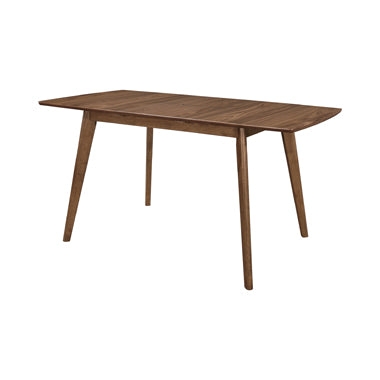 Alfredo 108080 Retro Inspired Dining Set Natural Walnut