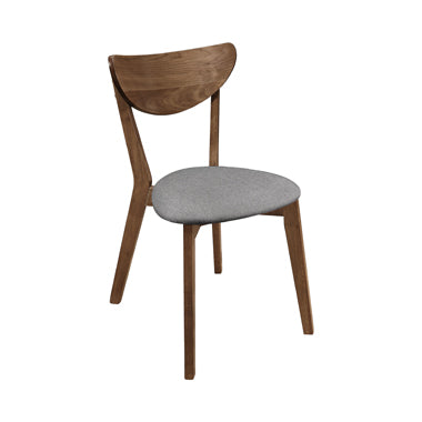 Alfredo 108080 Retro Inspired Dining Set Natural Walnut