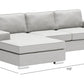 Brickell Reversible Sectional - Light Gray