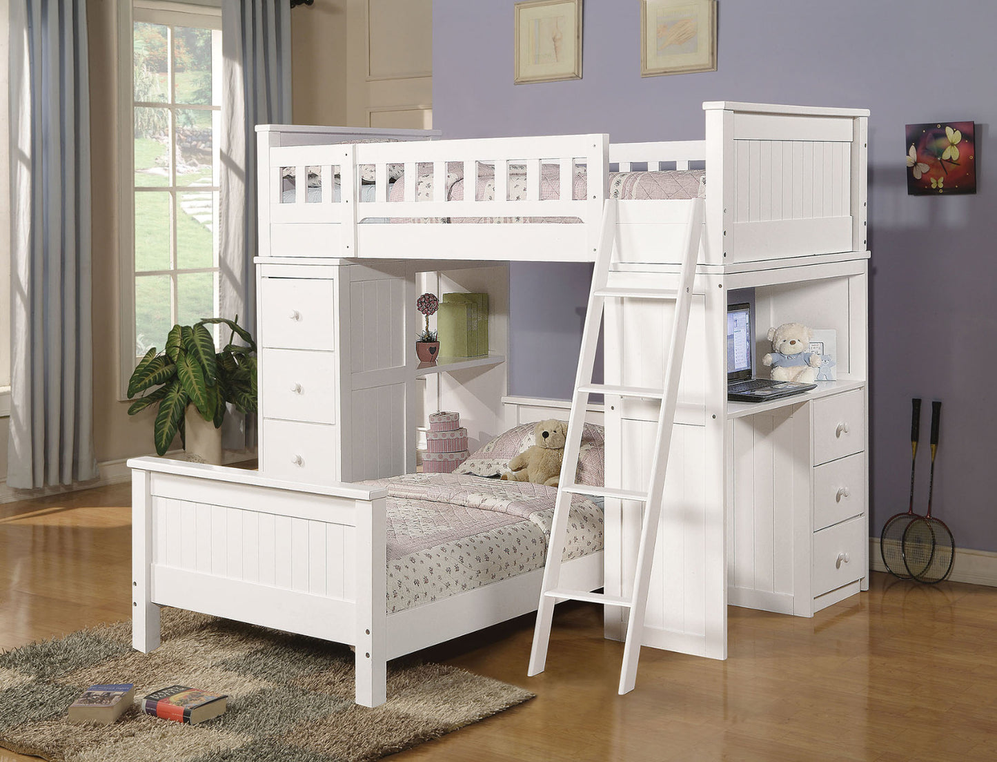 Willoughby Twin Loft Bed Collection by Furniture of America