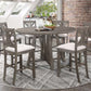 Athens Dining Collection - Table Converts Round to Square