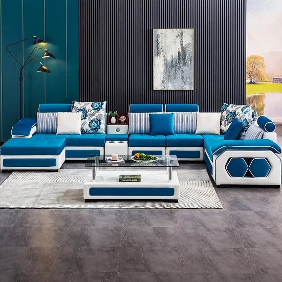 Artisan SEC8011WBU Axinar Corner Sectional - 2 Colors