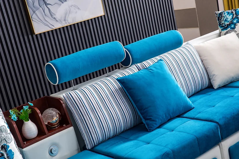 Artisan SEC8011WBU Axinar Corner Sectional - 2 Colors