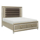 Louden 1515 Champagne Finish Bedroom Collection - LED Lighting