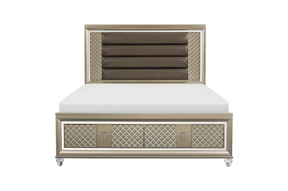 Louden 1515-1 Queen Platform Bed