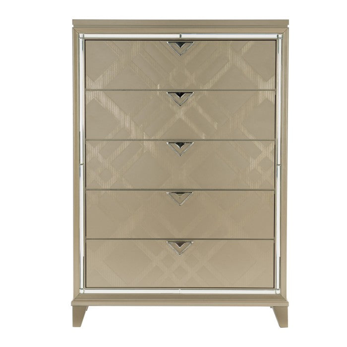 Bijou 5 Drawer Chest 1522-9WF
