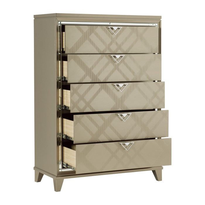 Bijou 5 Drawer Chest 1522-9WF
