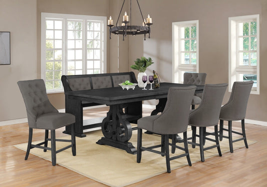 Hacienda 7 Pc Set - Gray Seating