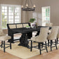 Hacienda 7 Pc Dining Collection - Beige or Gray Seating