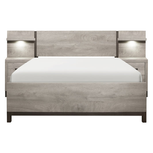 Colección de dormitorio Zephyr de 5 piezas - Iluminación LED