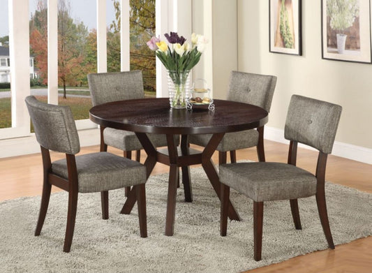 Colección de comedor Drake 16250 de Acme, acabado espresso