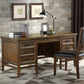 Frazier Park Executive Desk 1649 - Brown Cherry