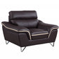 Global United 168 Bonita Chair - Brown