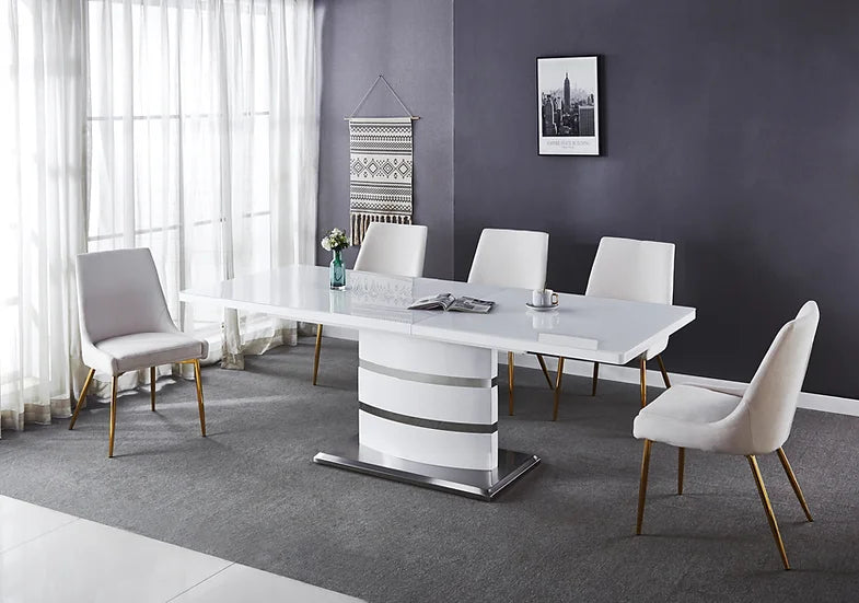 Artisan Furniture RDT218 Betazed White Dining Collection