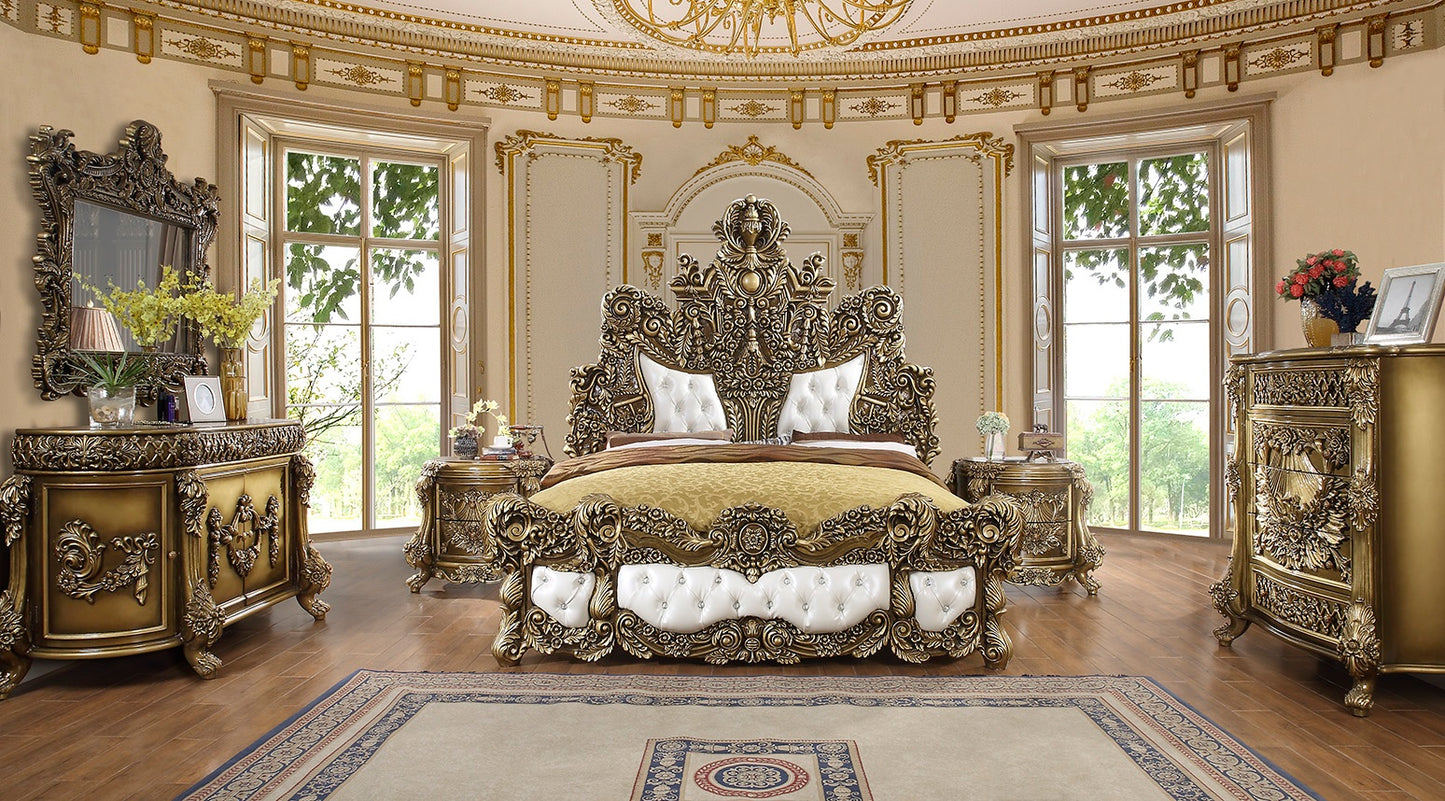 HD-1802 Perfect Brown King Bedroom Collection