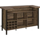 Bellemore Rustic Oak Bar Unit or Grey Driftwood Finish