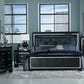 Allura 4 Pc Bedroom Set 1916BK - King Bed