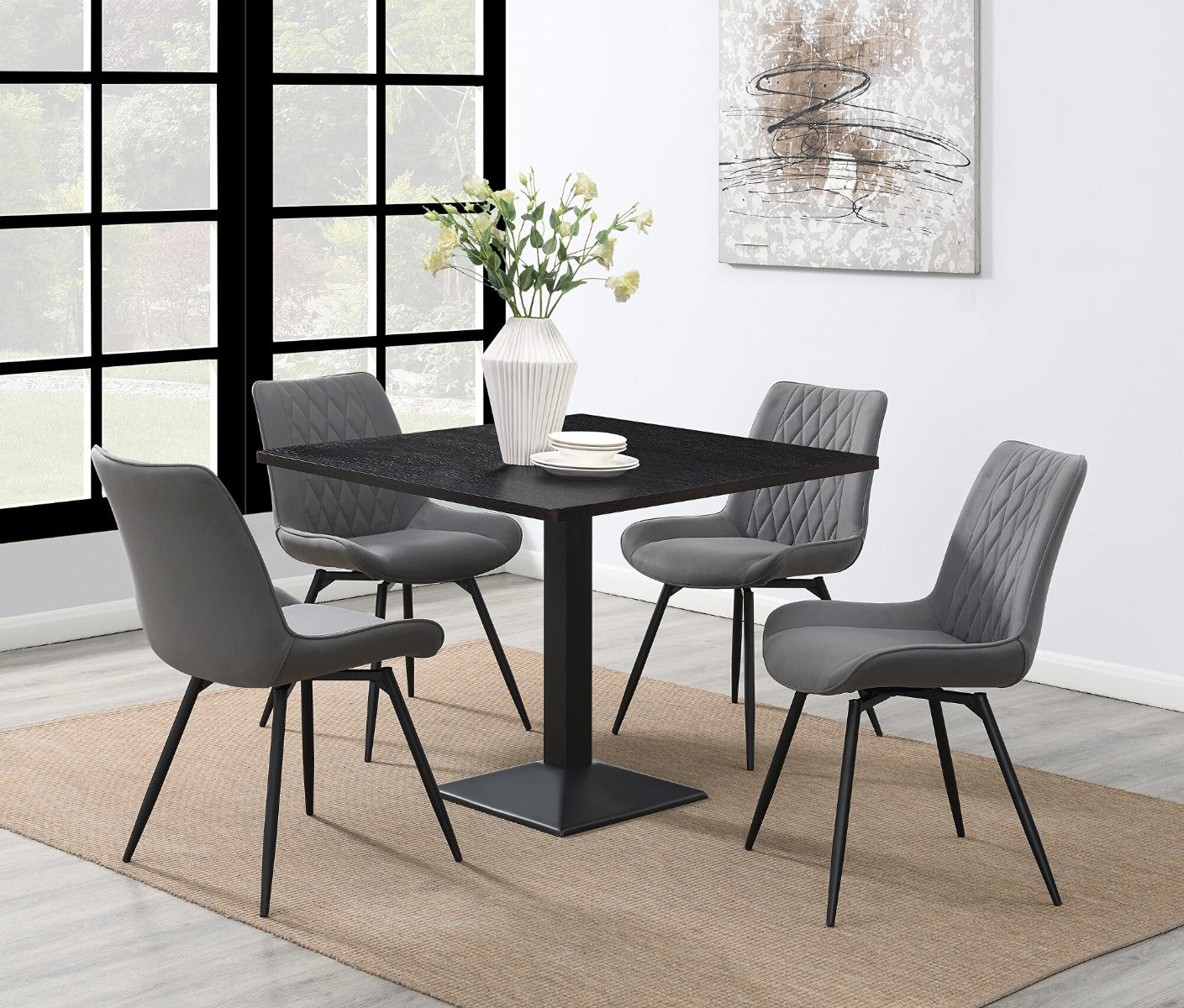 Moxee 4-Pc Booth Style Dining Collection by Coaster