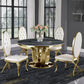 Ambrose Dining Set - White Chairs