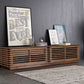 Soporte de entretenimiento Linea Wide Nogal Acacia