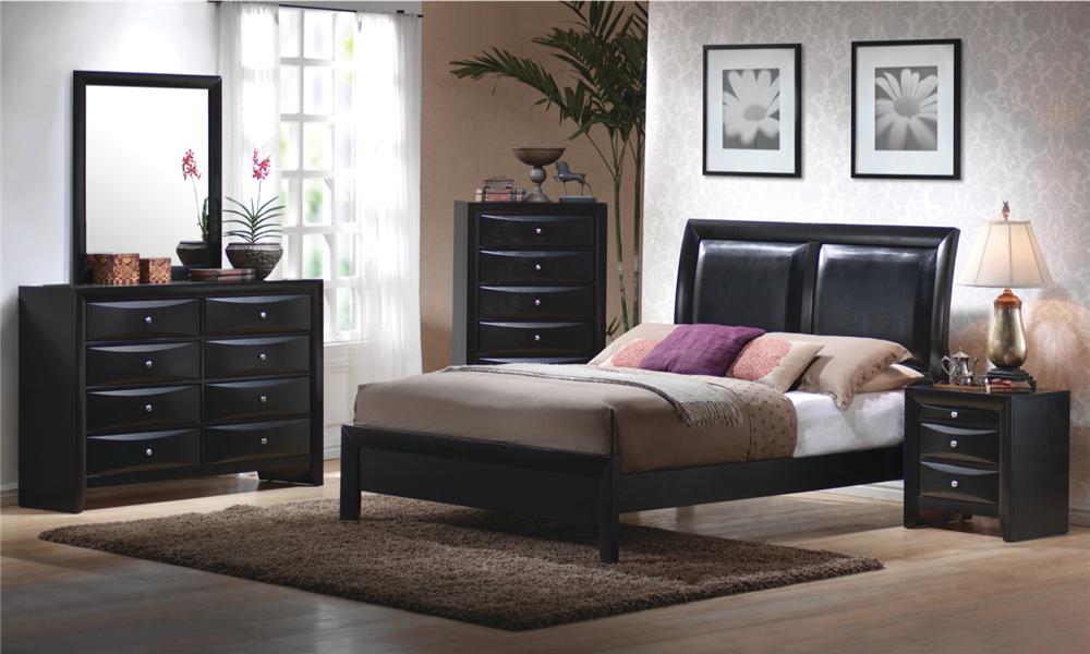 Briana Upholstered Panel Bed Collection by Coaster