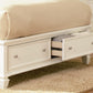 Sandy Beach Bedroom Collection - White Finish