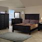 Sandy Beach Bedroom Collection - Black Finish