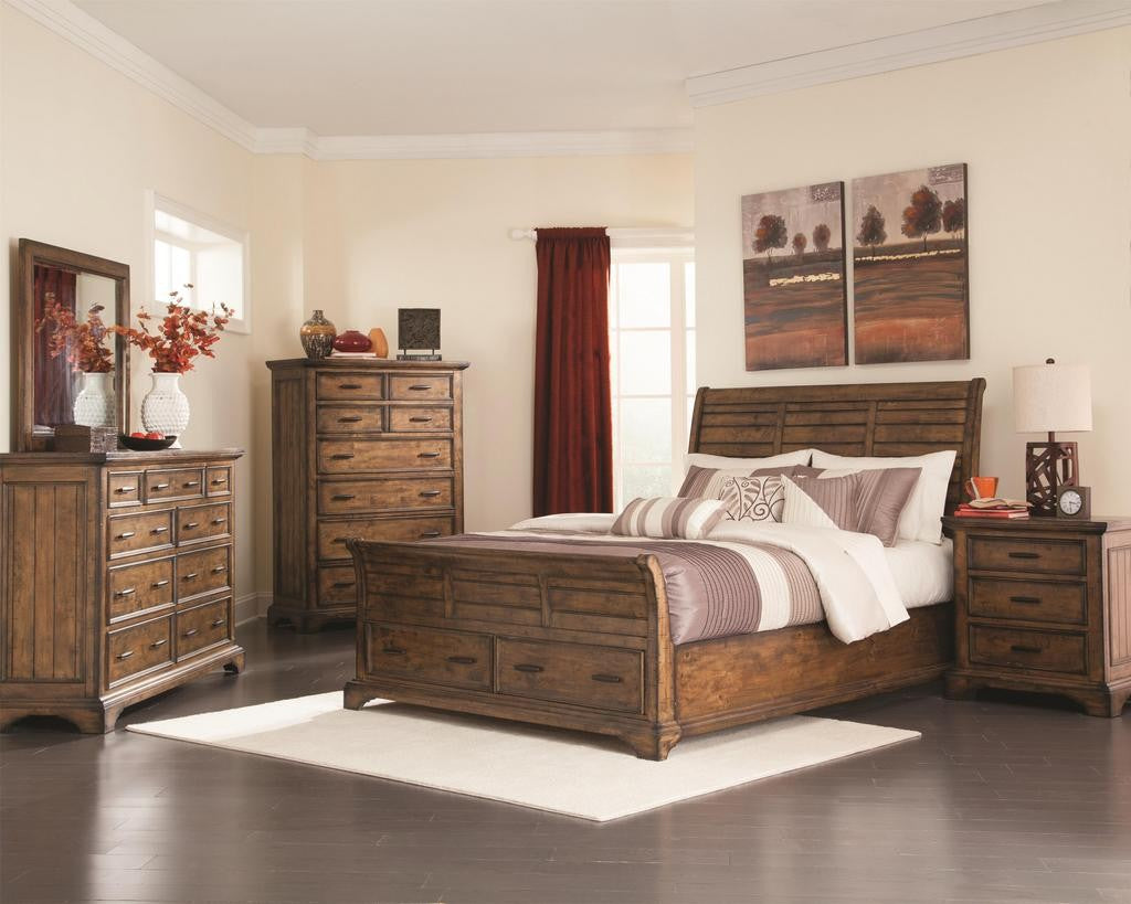 Coaster Furniture Elk Grove Bedroom Collection - Casual Rustic Style