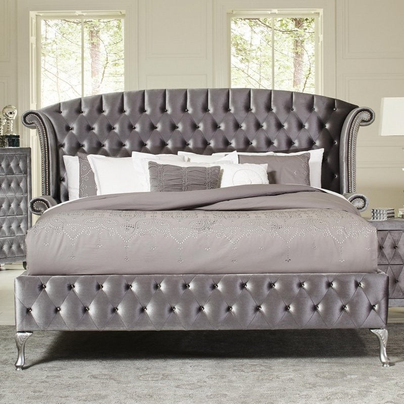 Deanna Bedroom Collection w/Nailhead Trim by Coaster