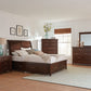 Coaster Furniture Barstow Storage Bedroom Collection - Pinot Noir Finish