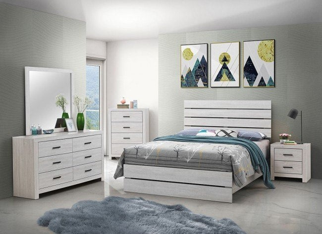 Marion 207051 Coaster Bedroom Collection - Coastal White