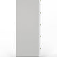 Cómoda blanca de 5 cajones Stapleton