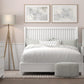 Stapleton White Panel Bedroom by Alpine Furniture