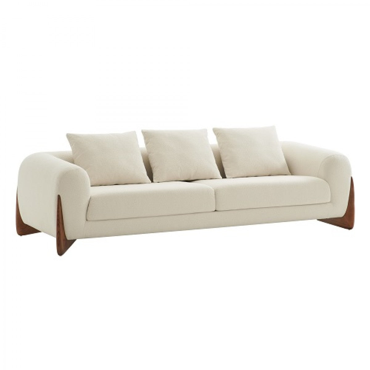 VIG Modrest Fleury - Contemporary Cream Fabric Sofa Collection