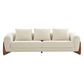 VIG Modrest Fleury - Contemporary Cream Fabric Sofa Collection