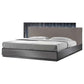 Romania Bedroom Collection - Black & Zebra Grey
