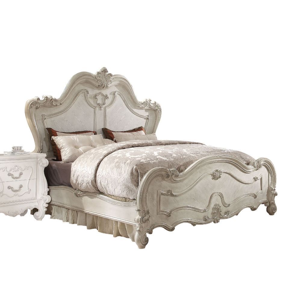 Acme Versailles 21760 Bedroom Set - Bone White Finish