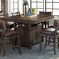 Oxton 7 Pc Rustic Dining Collection - 2 Finishes