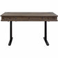 Martin Furniture Carson Sit/Stand Desk - Weathered Dove