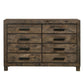 Woodmont 8 Drawer Dresser 222633