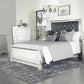 Coaster Furniture Eleanor Bling Bedroom Collection - Silver Velvet