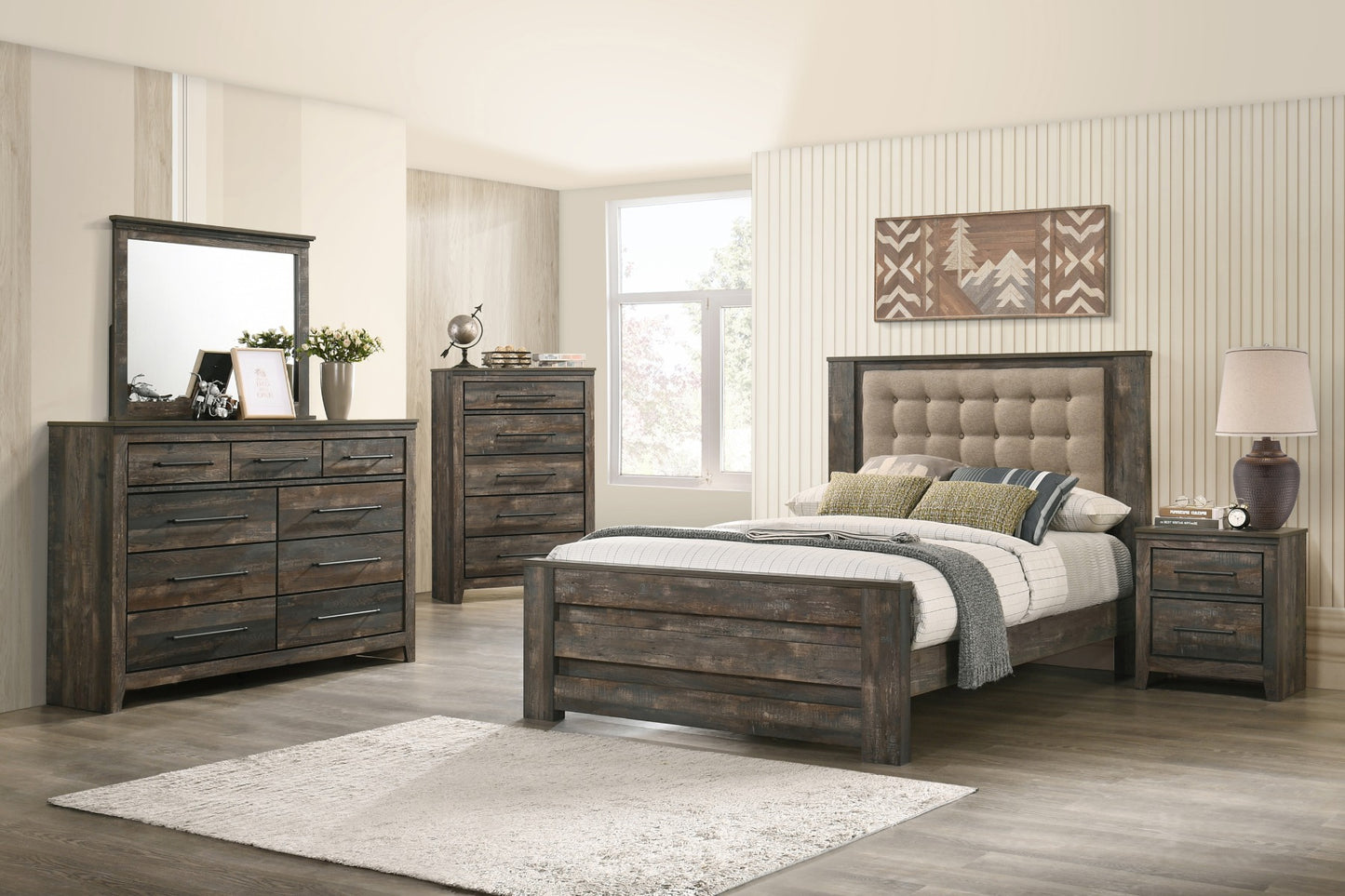 Ridgedale 4 Pc Bedroom Set - King Bed