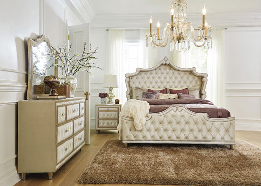 Antonella Upholstered Bedroom Set by Coaster Furniture