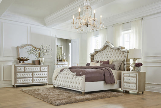 Antonella Upholstered Bedroom Set by Coaster Furniture